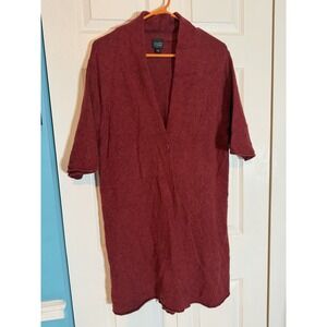 Eileen Fisher Burgundy Cardigan